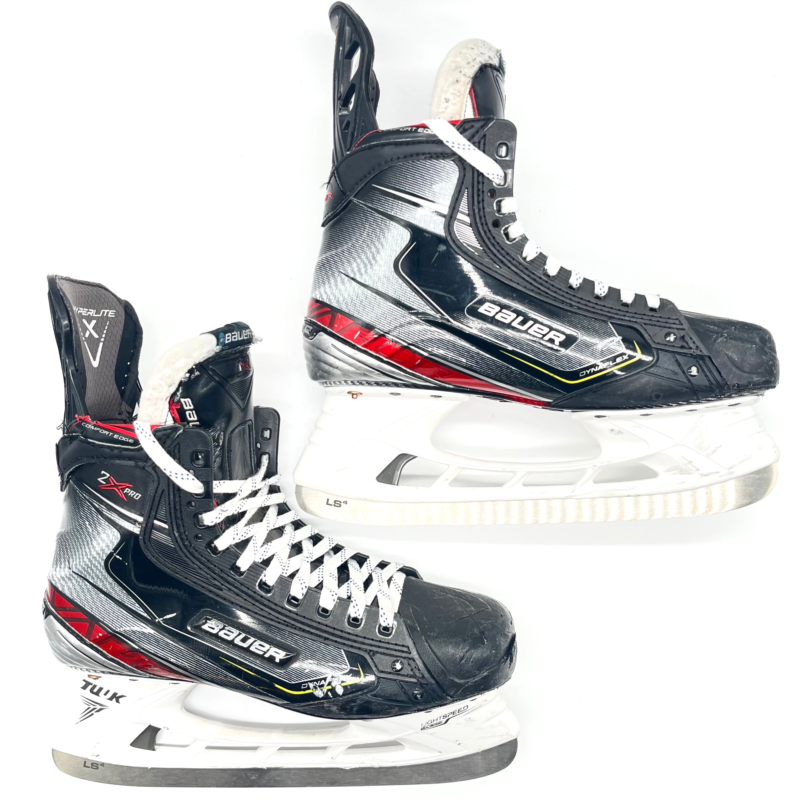 Bauer Vapor 2X Pro - Patins de hockey NHL Pro Stock d'occasion - Mikko Rantanen #5